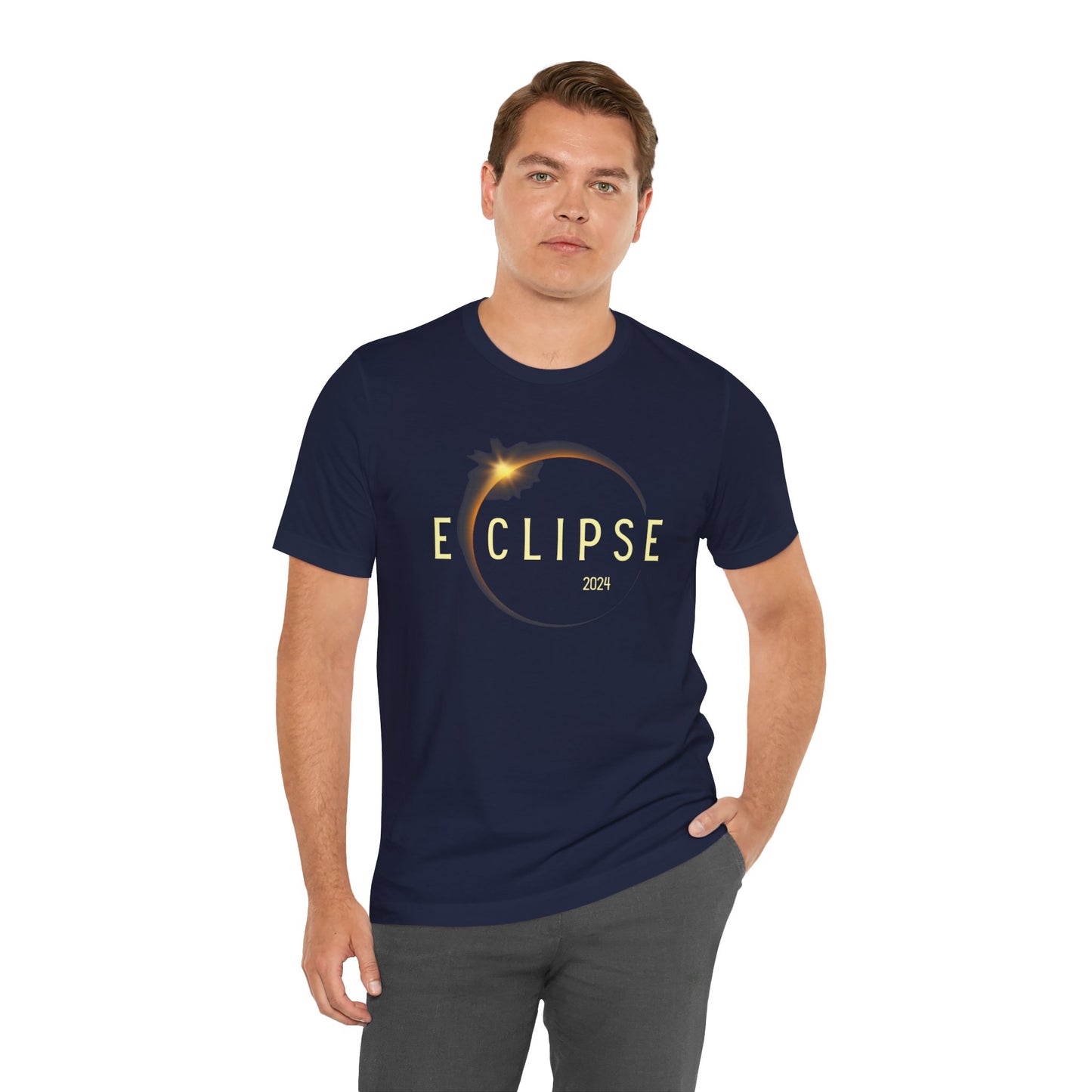 Total Solar Eclipse 2024 Commemorative Unisex T-Shirt