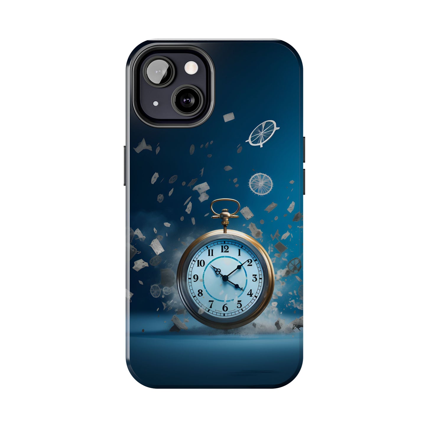 Clock Dust iPhone Tough Phone Cases