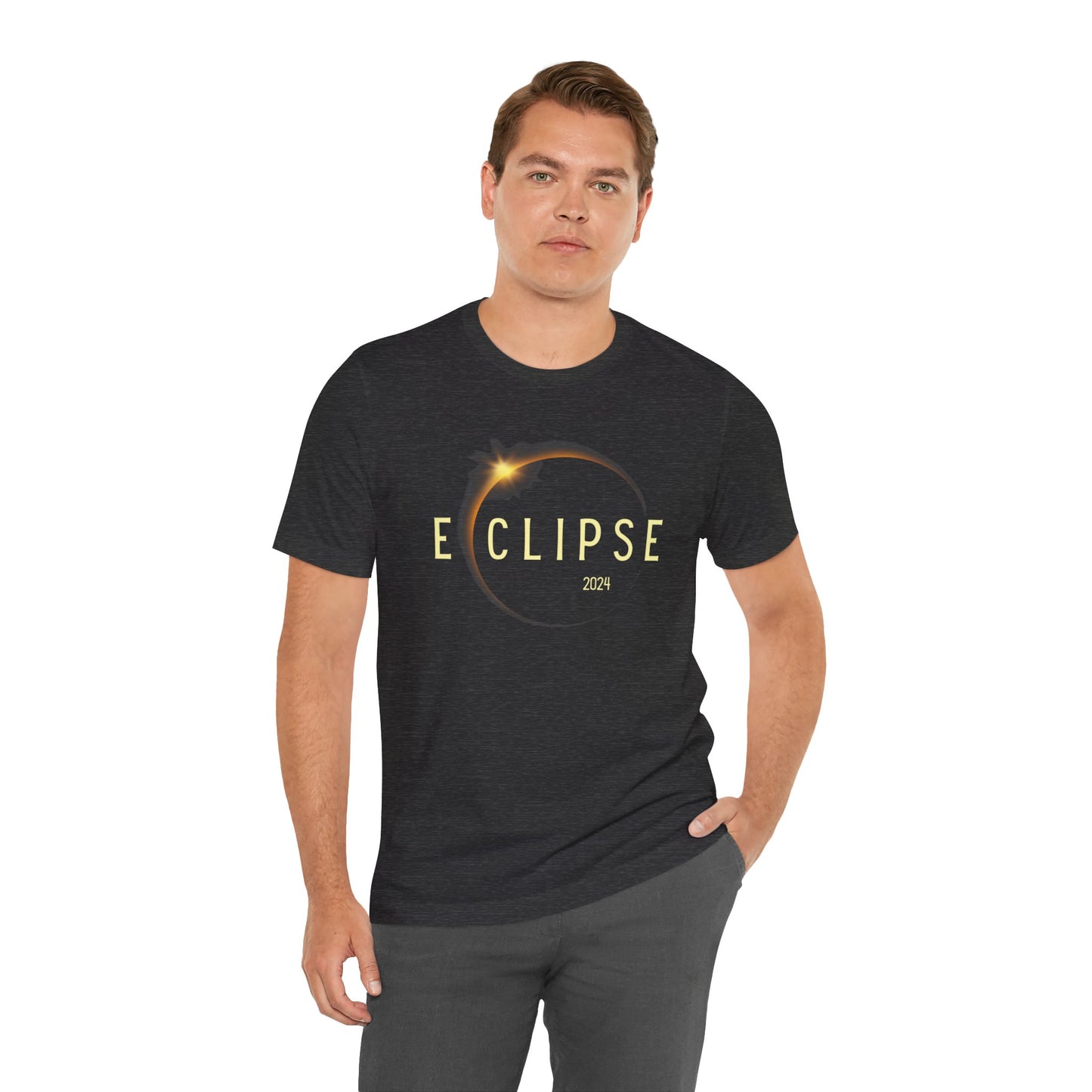 Total Solar Eclipse 2024 Commemorative Unisex T-Shirt