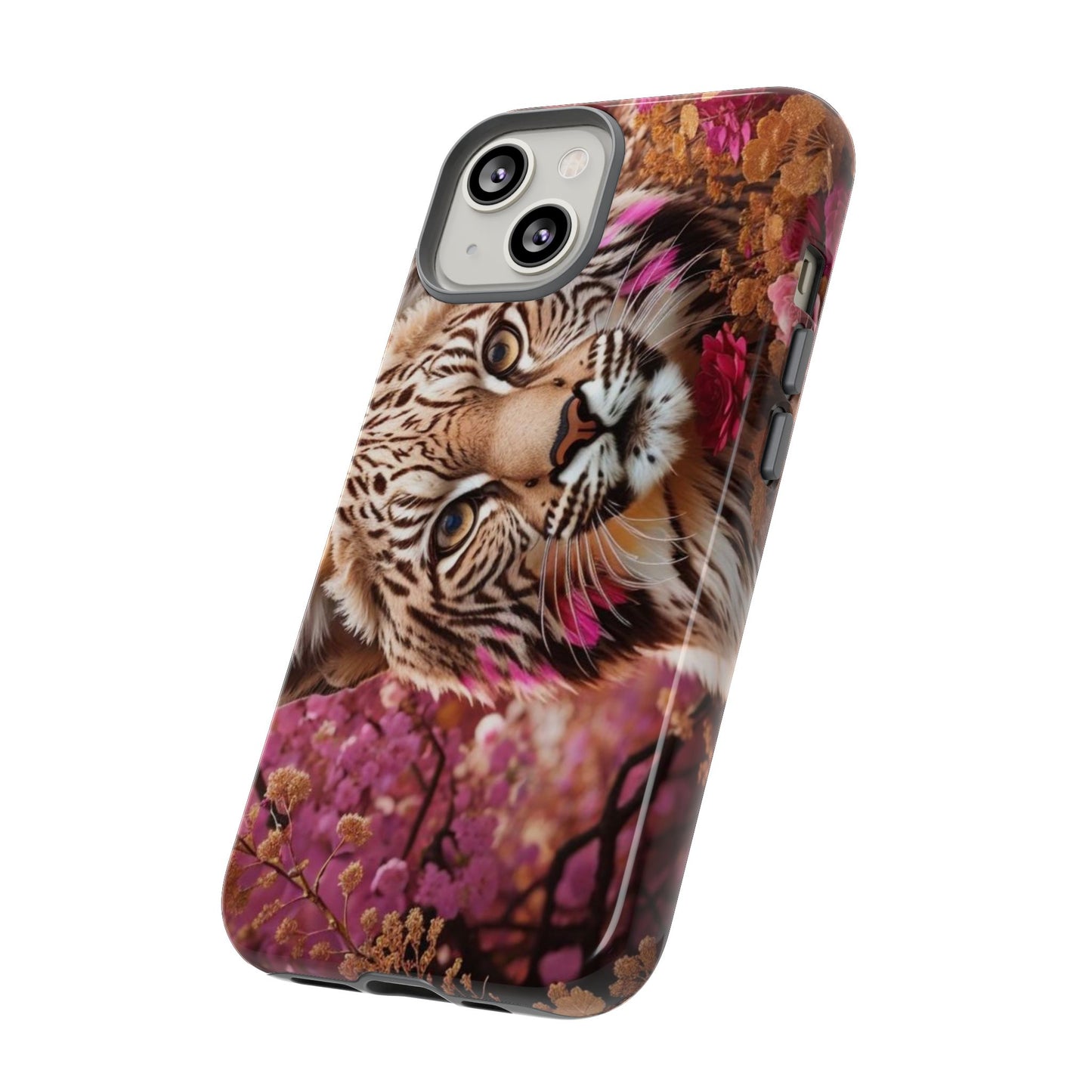 Iphone and Samsung Galaxy Tiger Garden Tough Cases