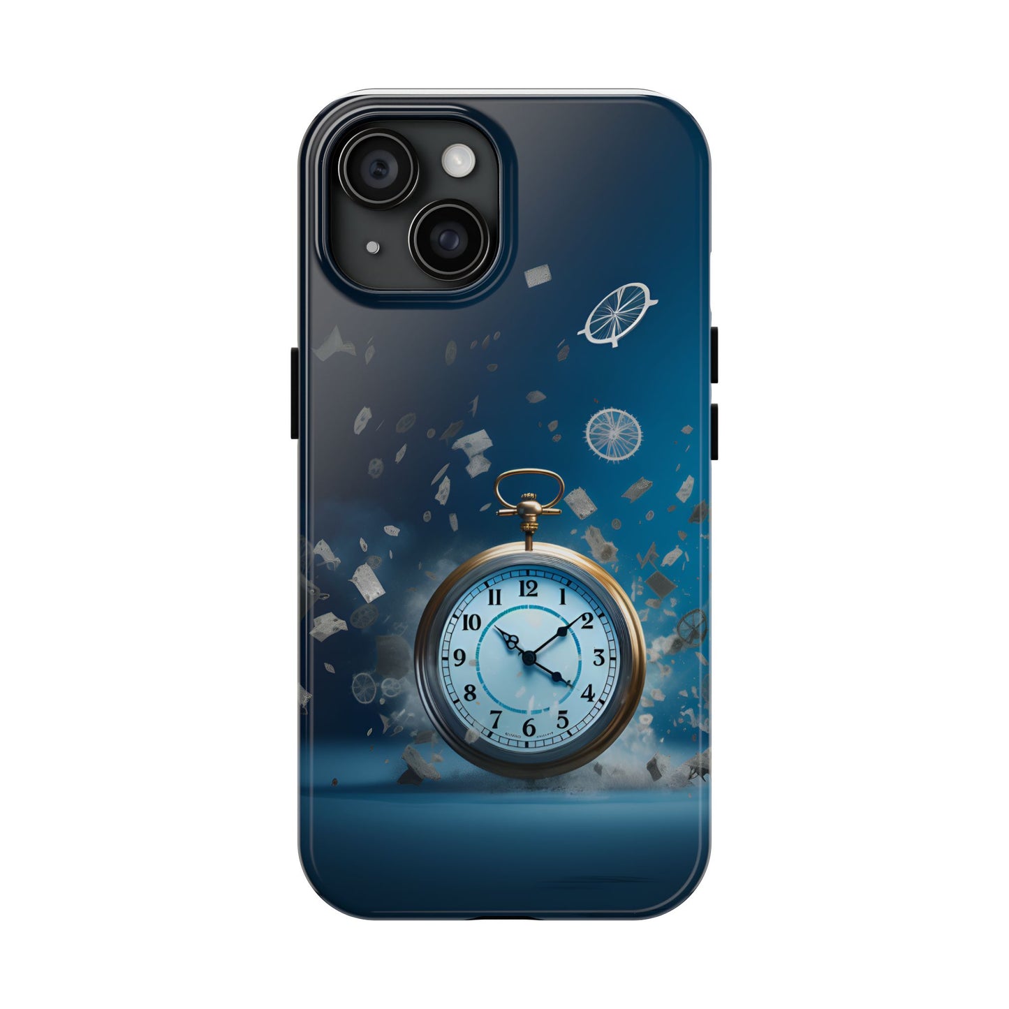 Clock Dust iPhone Tough Phone Cases