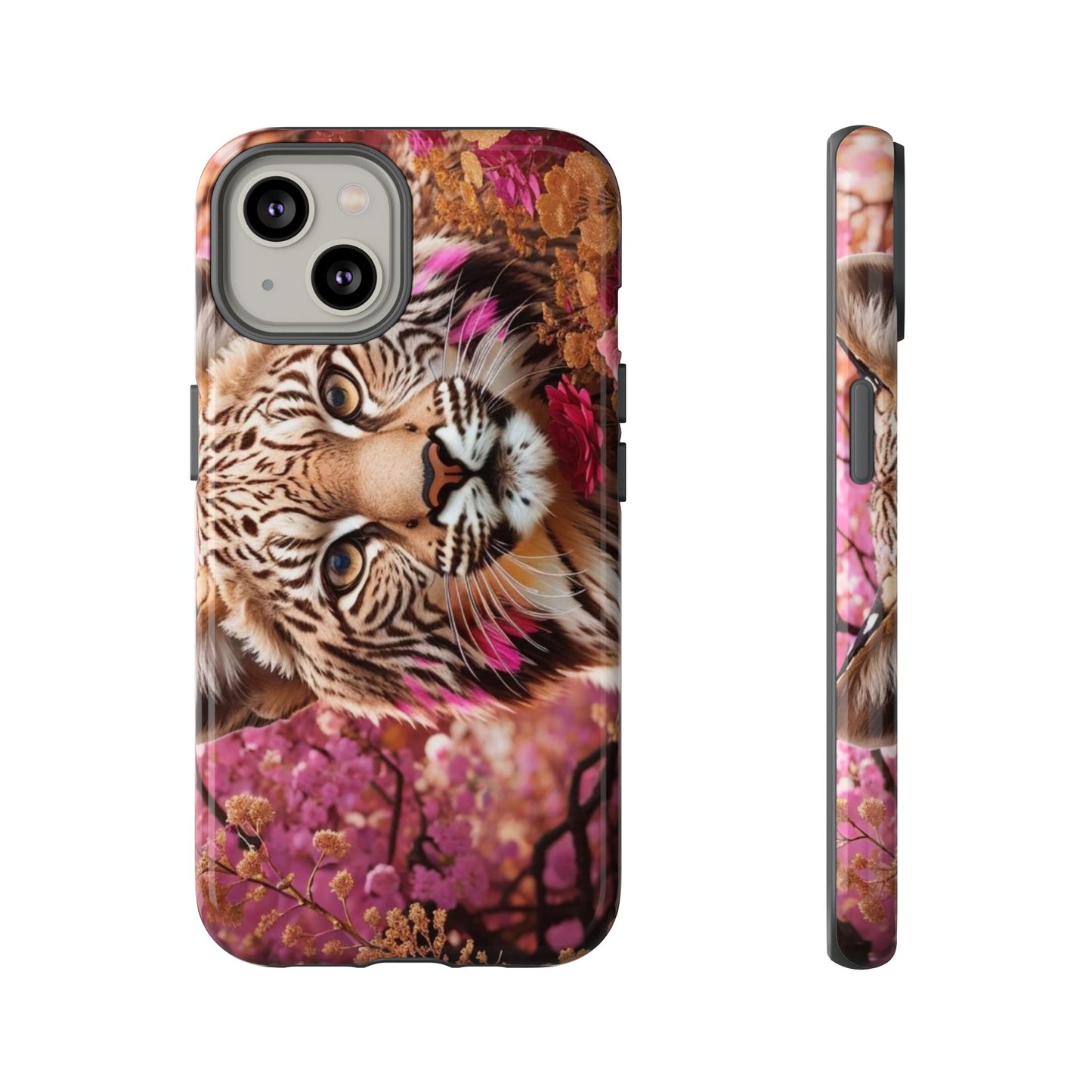 Iphone and Samsung Galaxy Tiger Garden Tough Cases