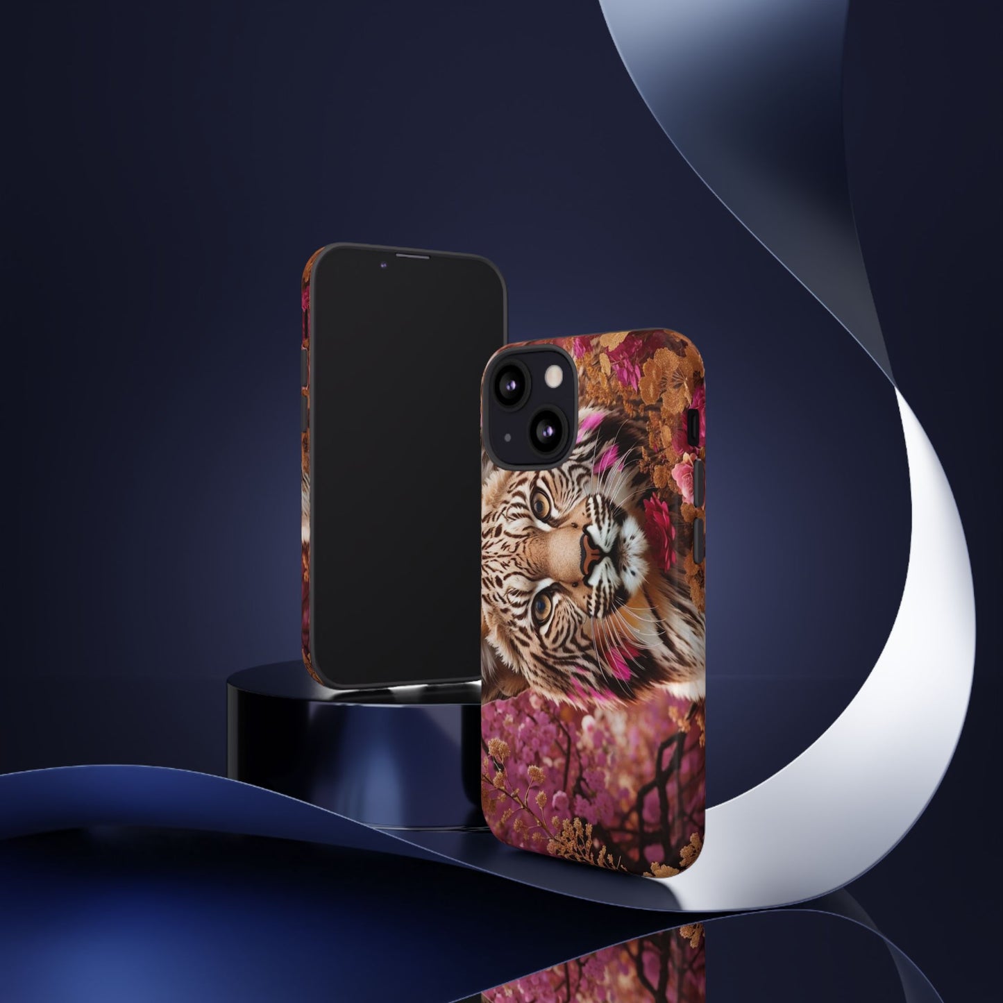 Iphone and Samsung Galaxy Tiger Garden Tough Cases