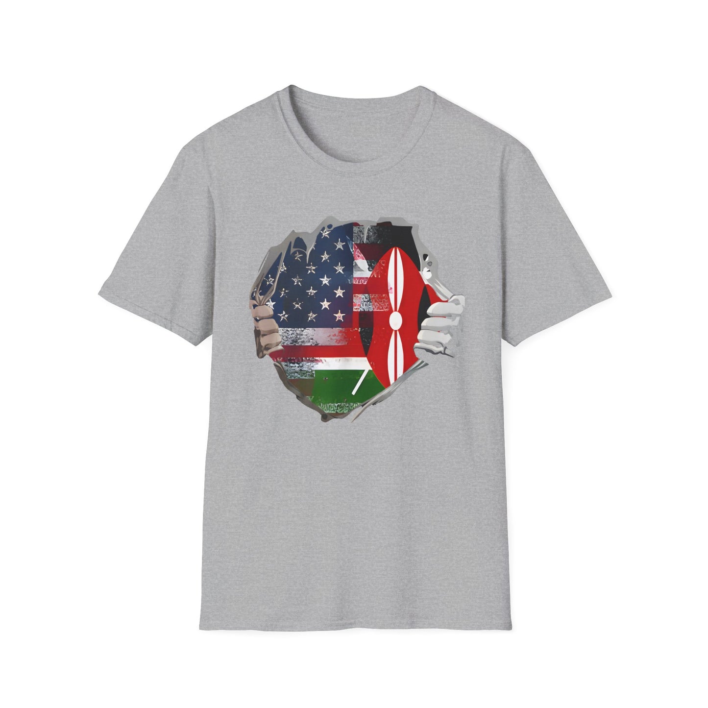 Kenyan Usa Tee Softstyle T-Shirt