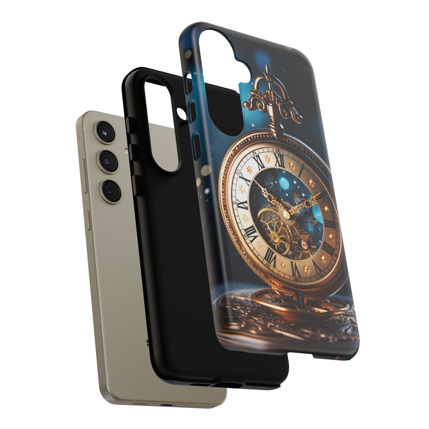 Sumsang Galaxy Clock Dust Tough Phone Cases