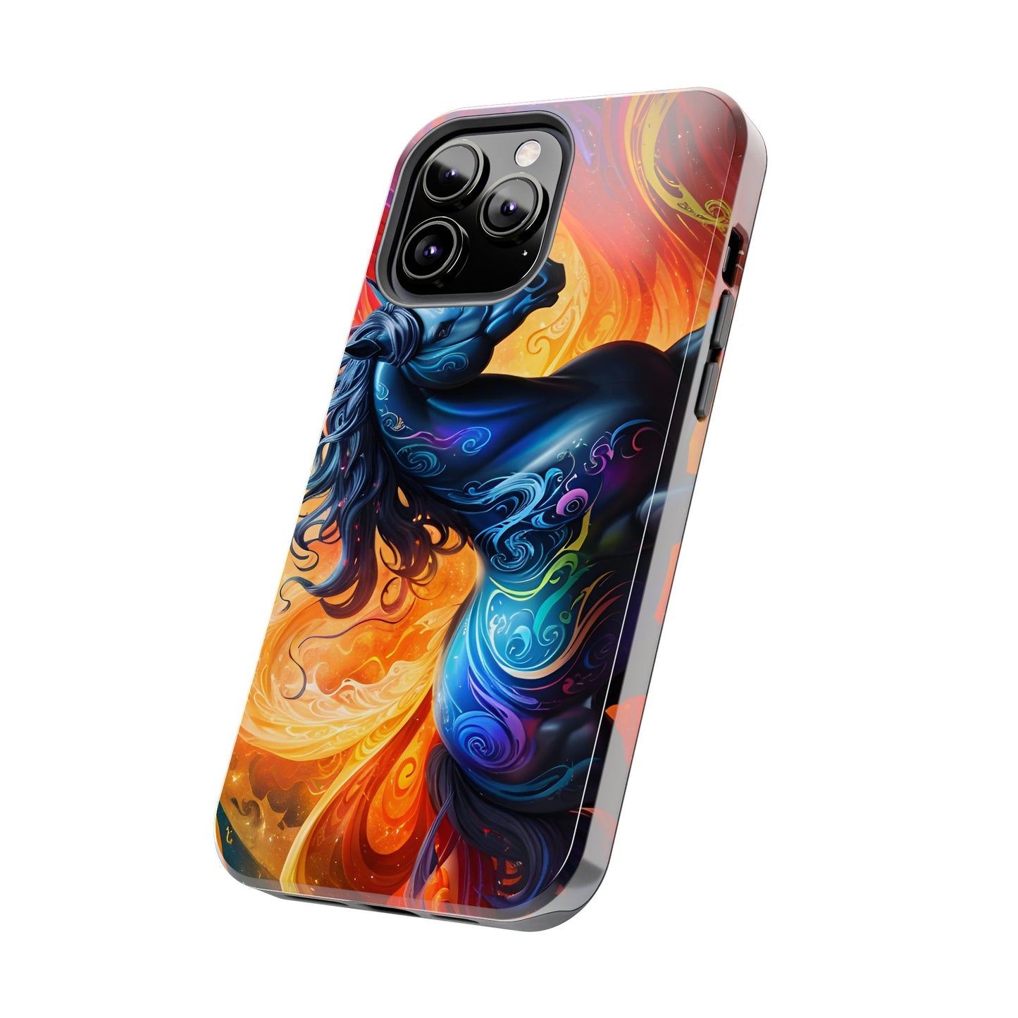 RainBow Horse Tough iPhone Case