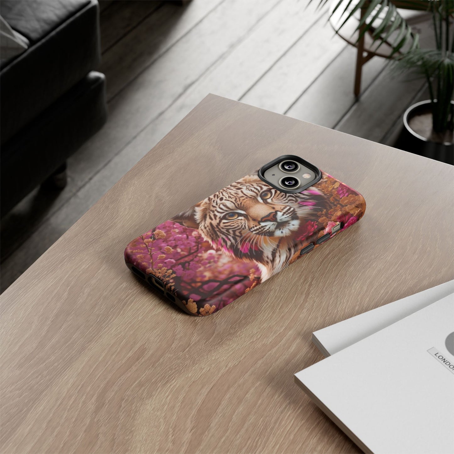 Iphone and Samsung Galaxy Tiger Garden Tough Cases