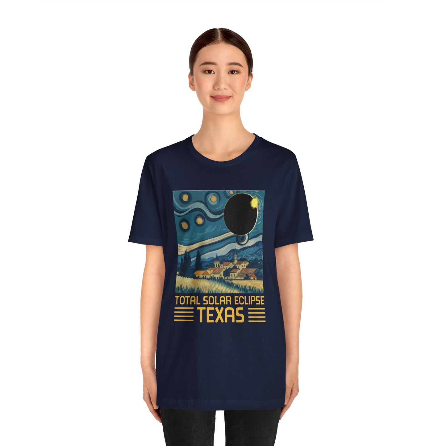 Solar Eclipse Texas Commemorative Unisex T-Shirt