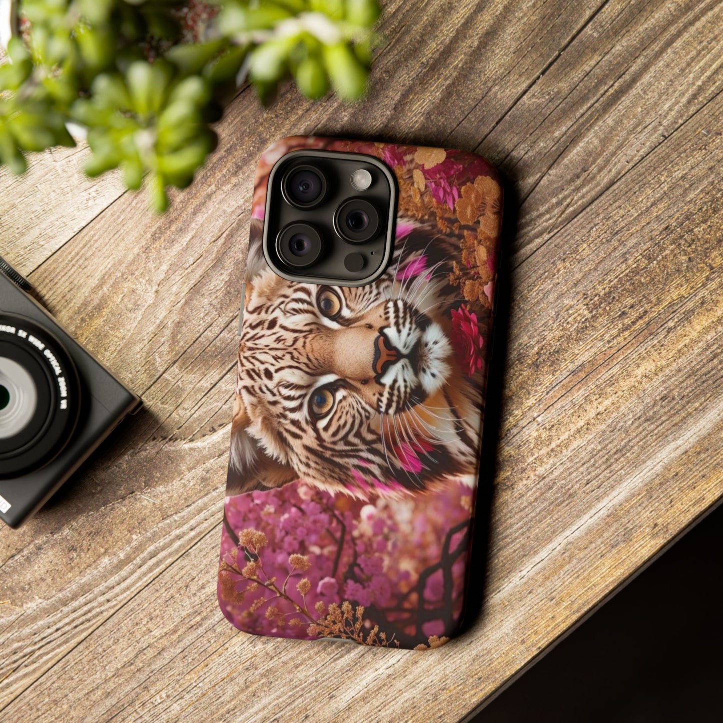 Iphone and Samsung Galaxy Tiger Garden Tough Cases