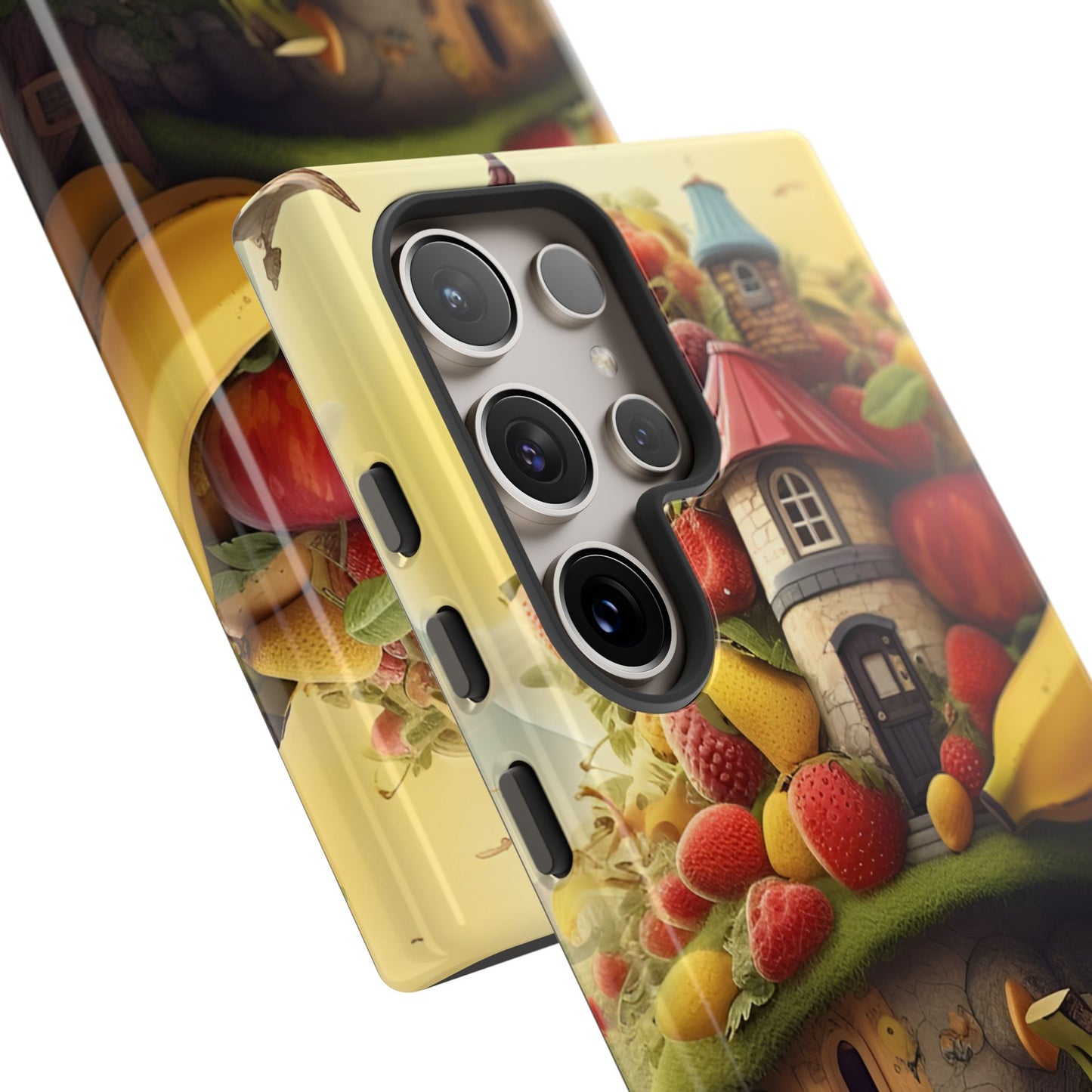 Samsung Galaxy Fruit House Tough Phone Case