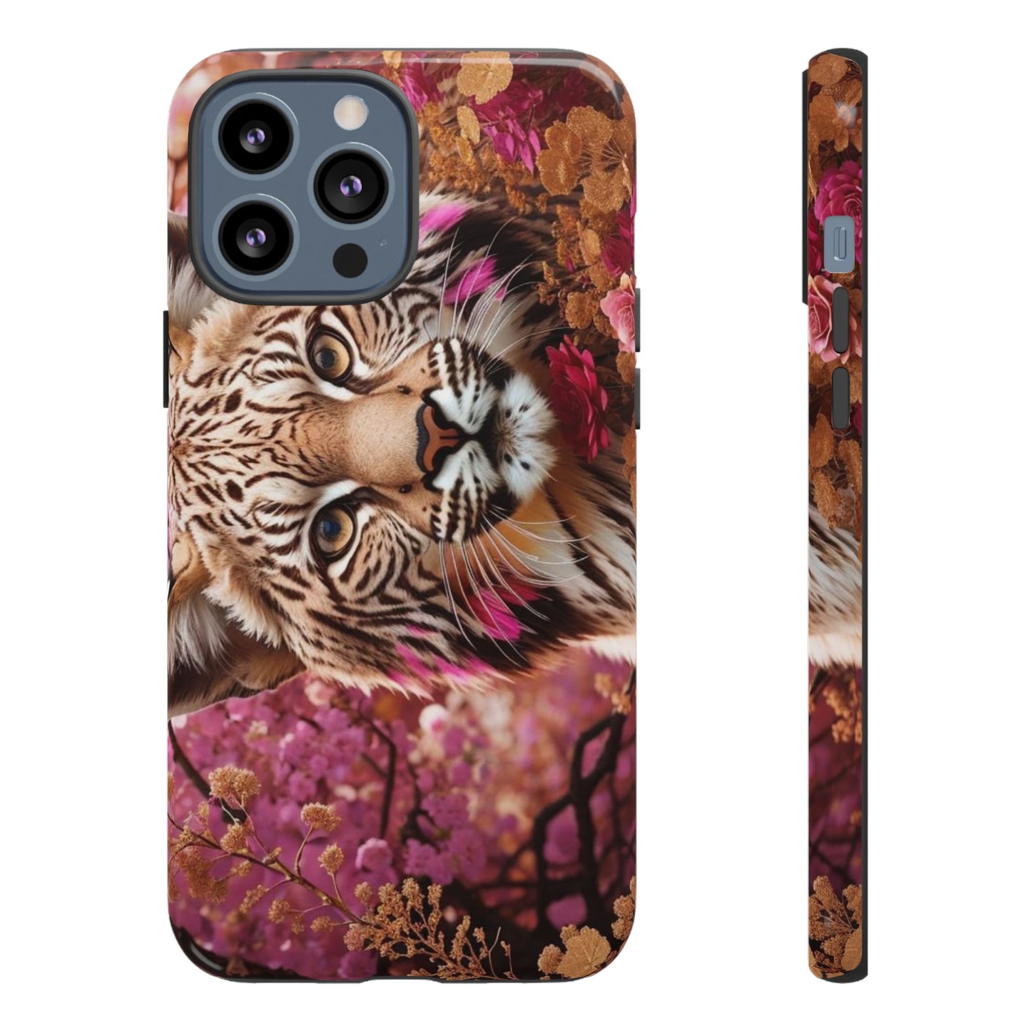 Iphone and Samsung Galaxy Tiger Garden Tough Cases