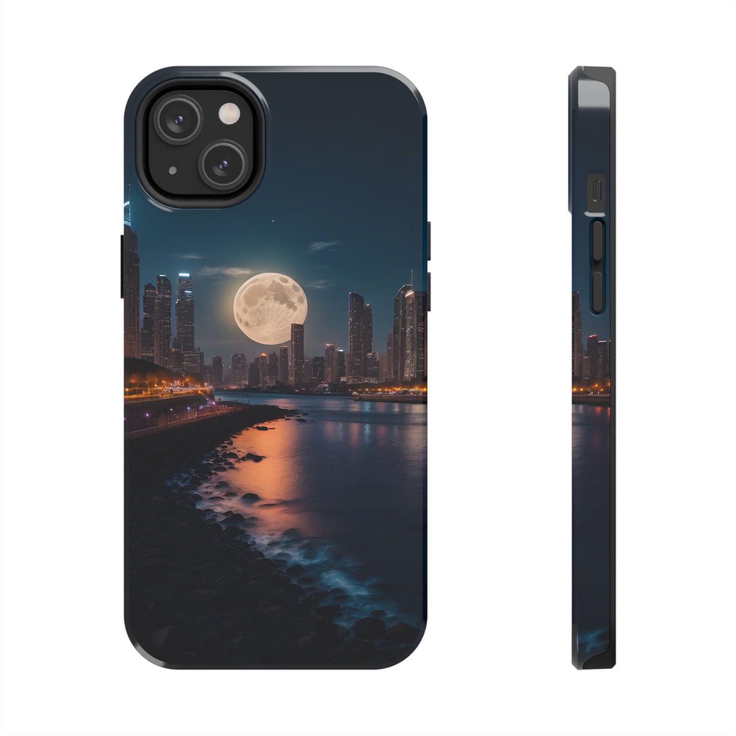 Moon City Tough iPhone Cases