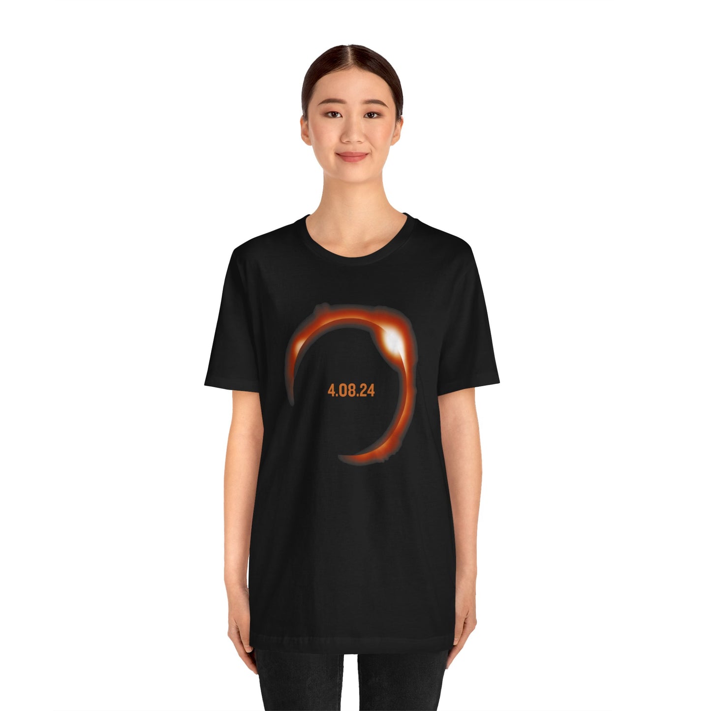 Solar Eclipse 4.08.24 Commemorative Unisex T-Shirt