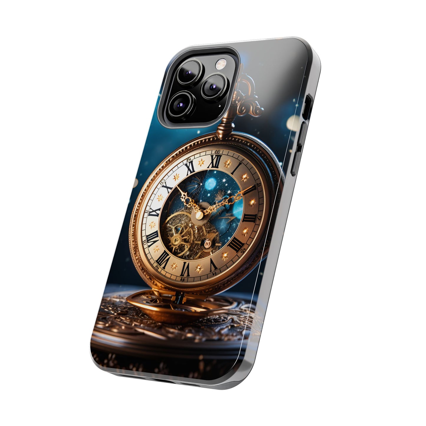 Antique Moon Clock Tough iPhone Cases