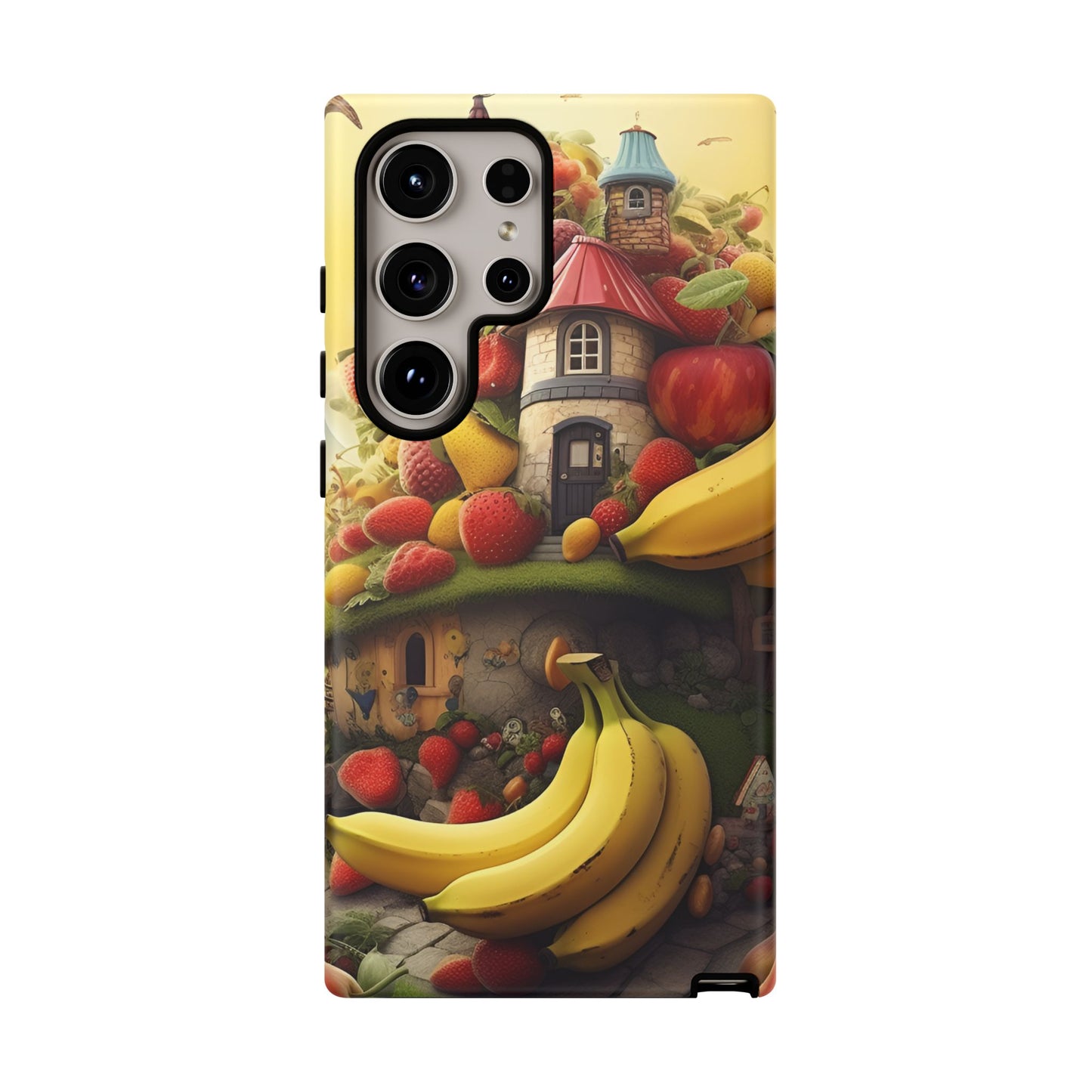 Samsung Galaxy Fruit House Tough Phone Case