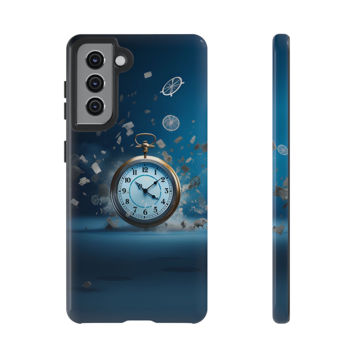 Sumsang Galaxy Clock Dust Tough Phone Cases