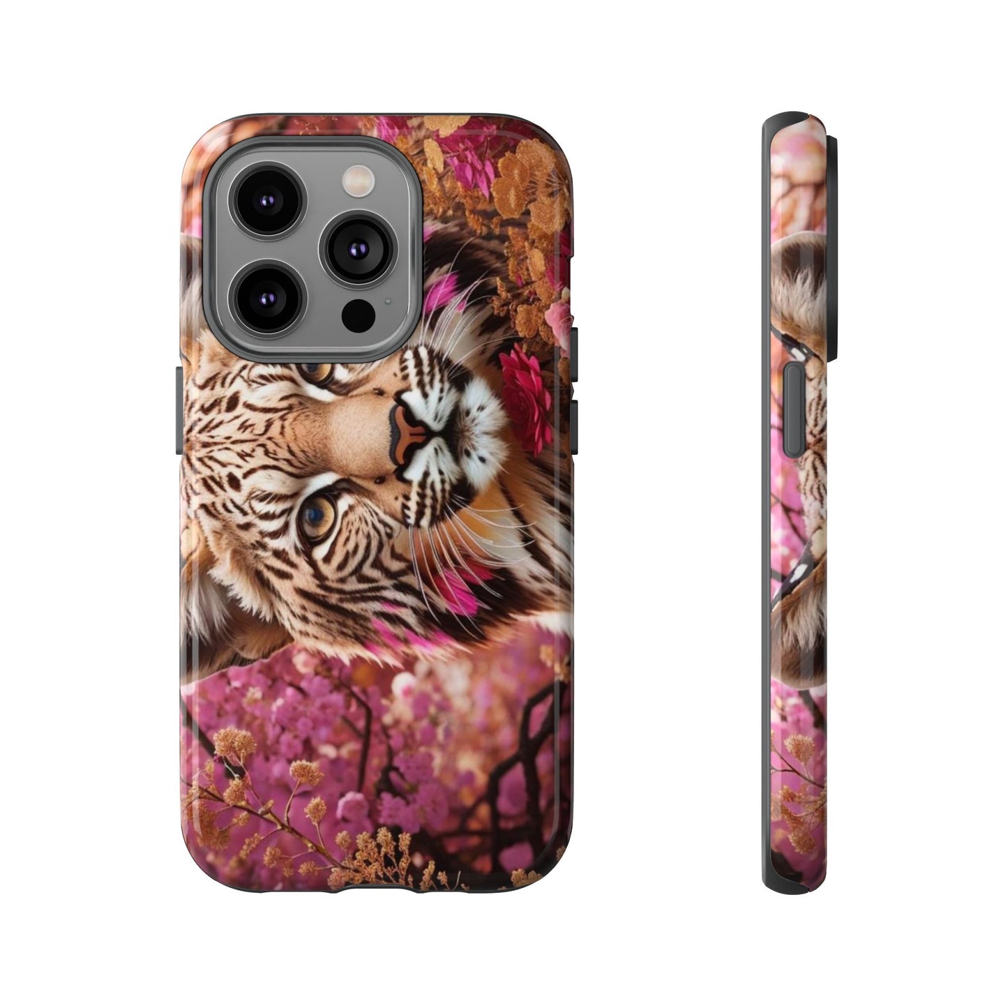 Iphone and Samsung Galaxy Tiger Garden Tough Cases