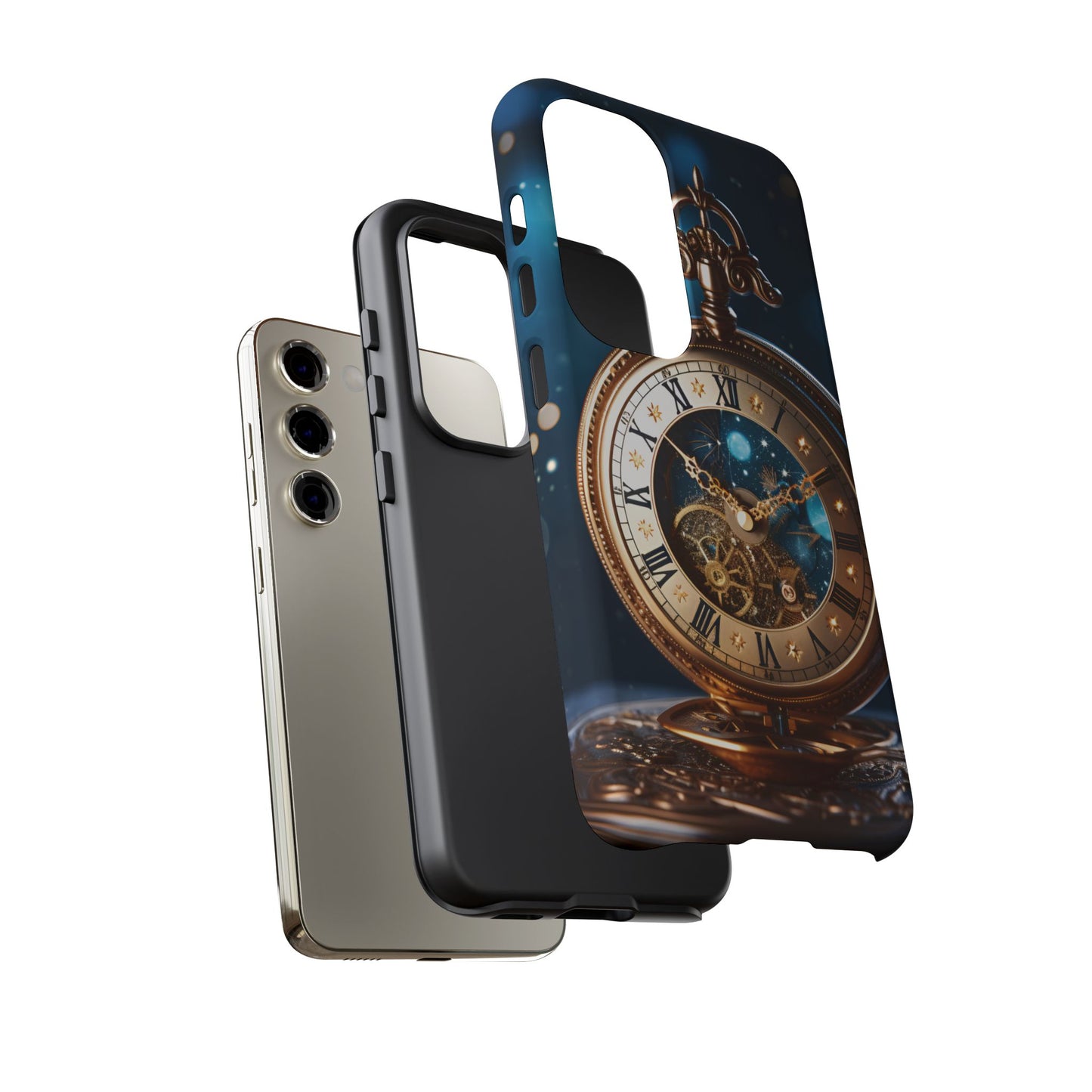 Sumsang Galaxy Clock Dust Tough Phone Cases