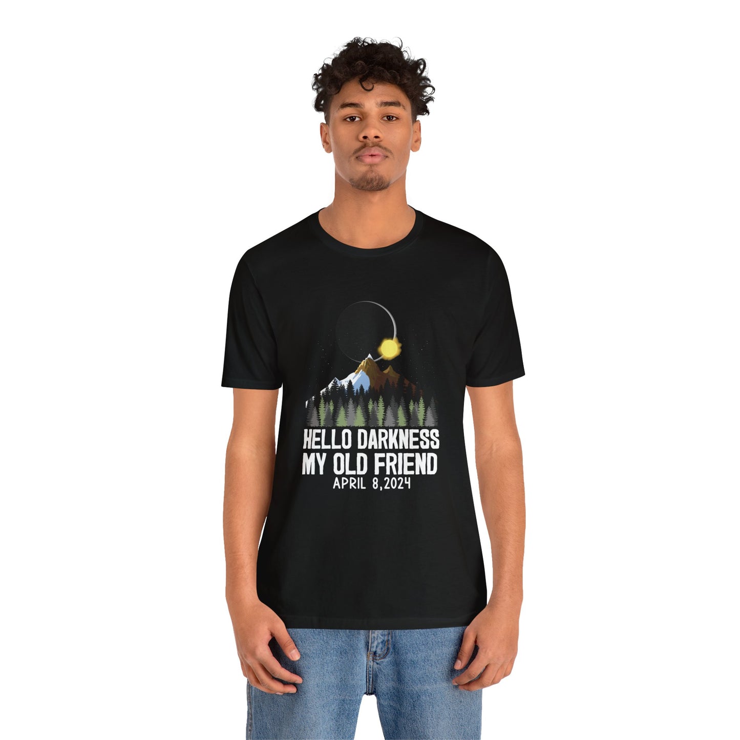 2024 Solar Eclipse Commemorative Unisex T-Shirt