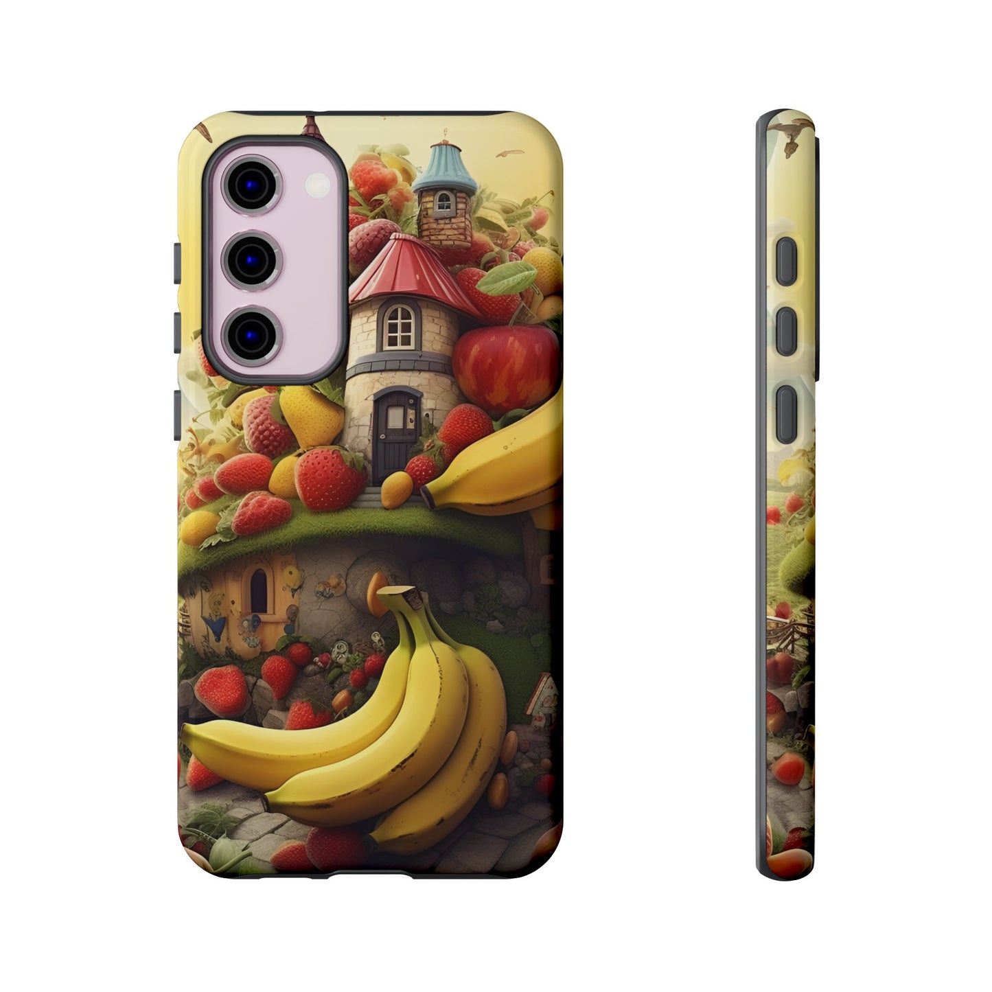 Samsung Galaxy Fruit House Tough Phone Case