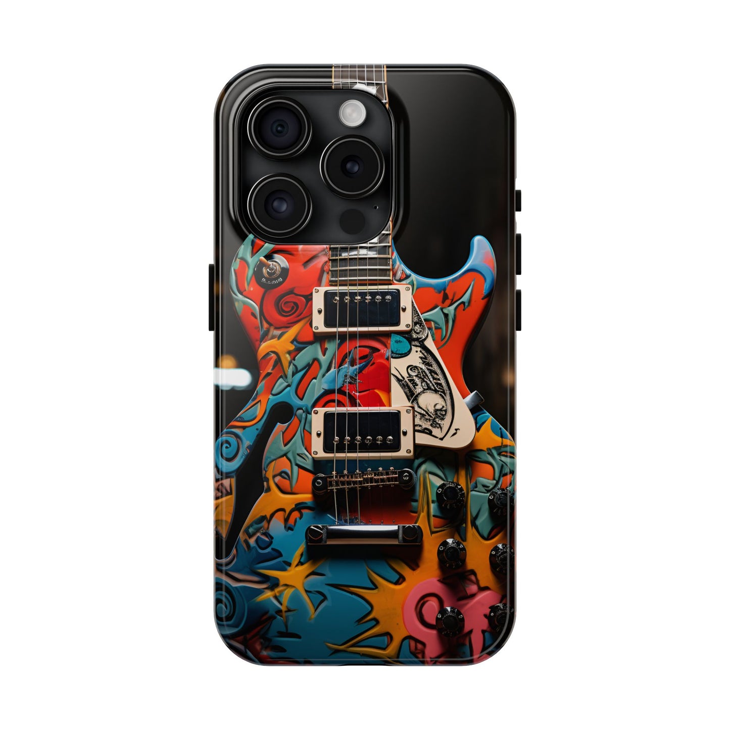 Electric Guitar Tough iPhone Cases