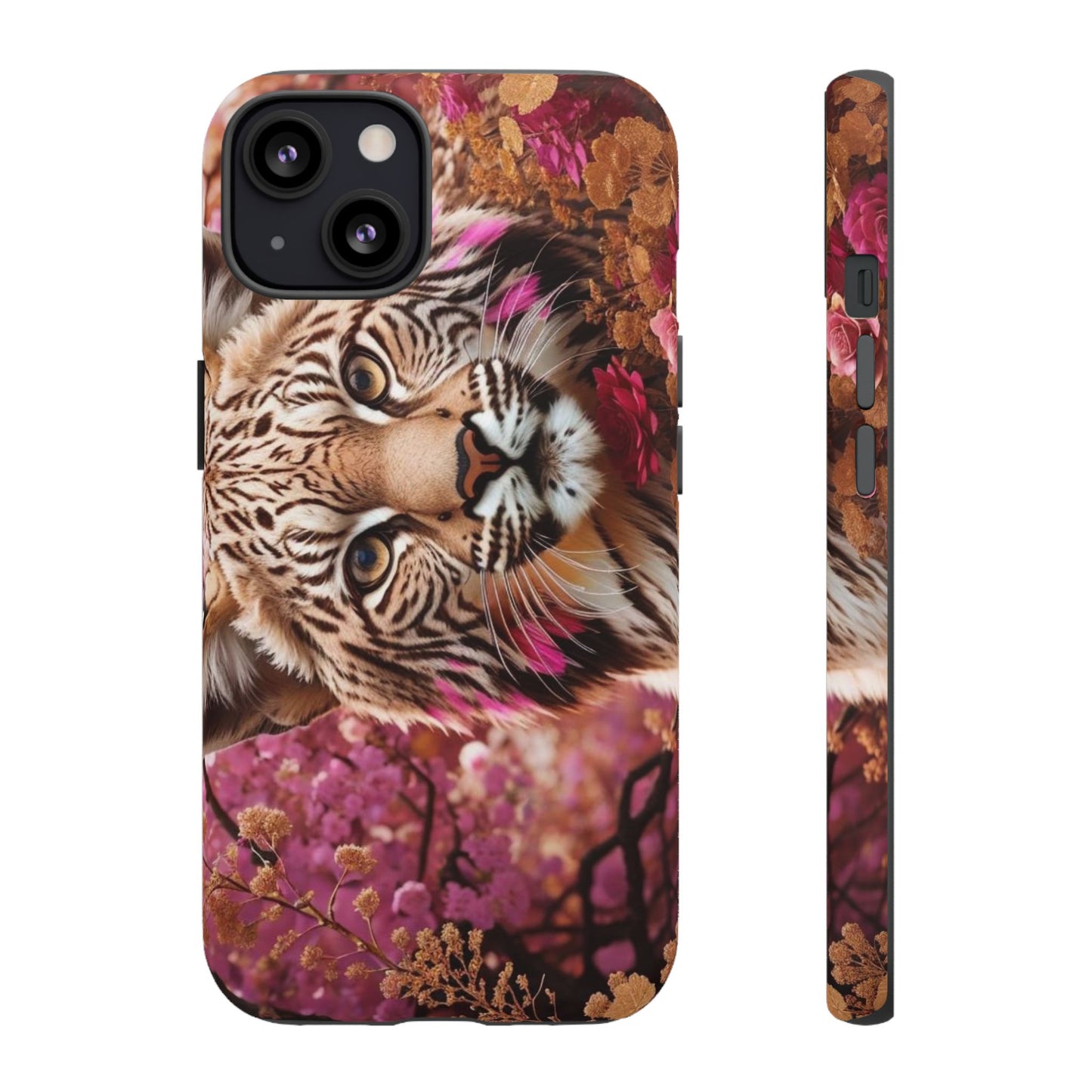 Iphone and Samsung Galaxy Tiger Garden Tough Cases