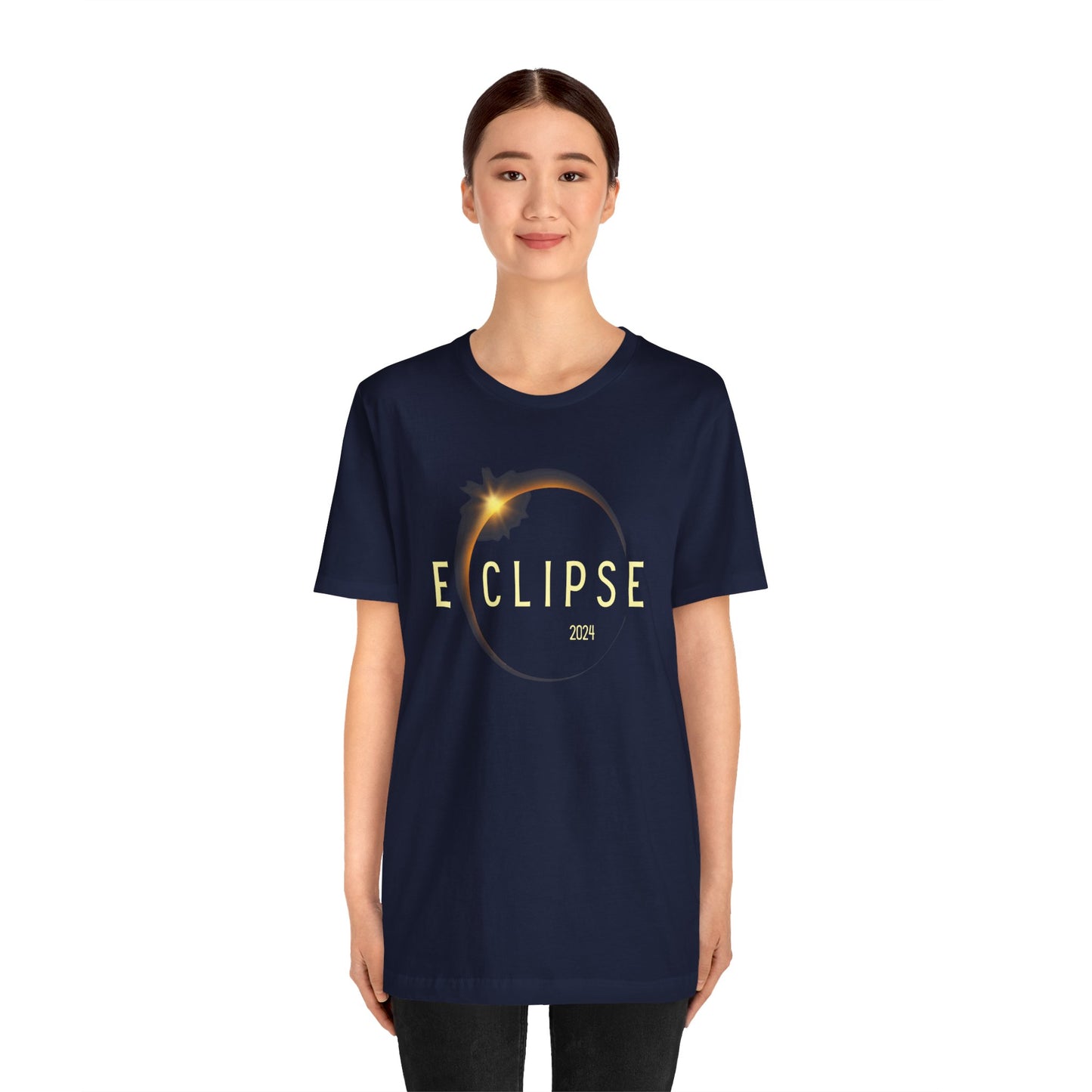 Total Solar Eclipse 2024 Commemorative Unisex T-Shirt