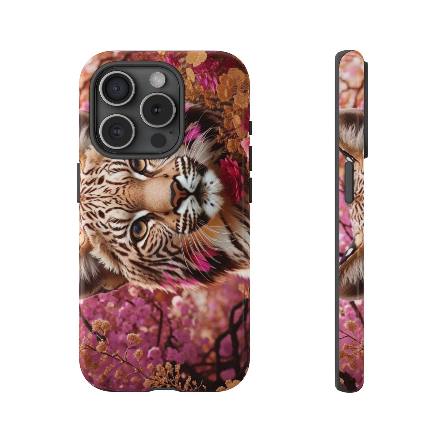 Iphone and Samsung Galaxy Tiger Garden Tough Cases