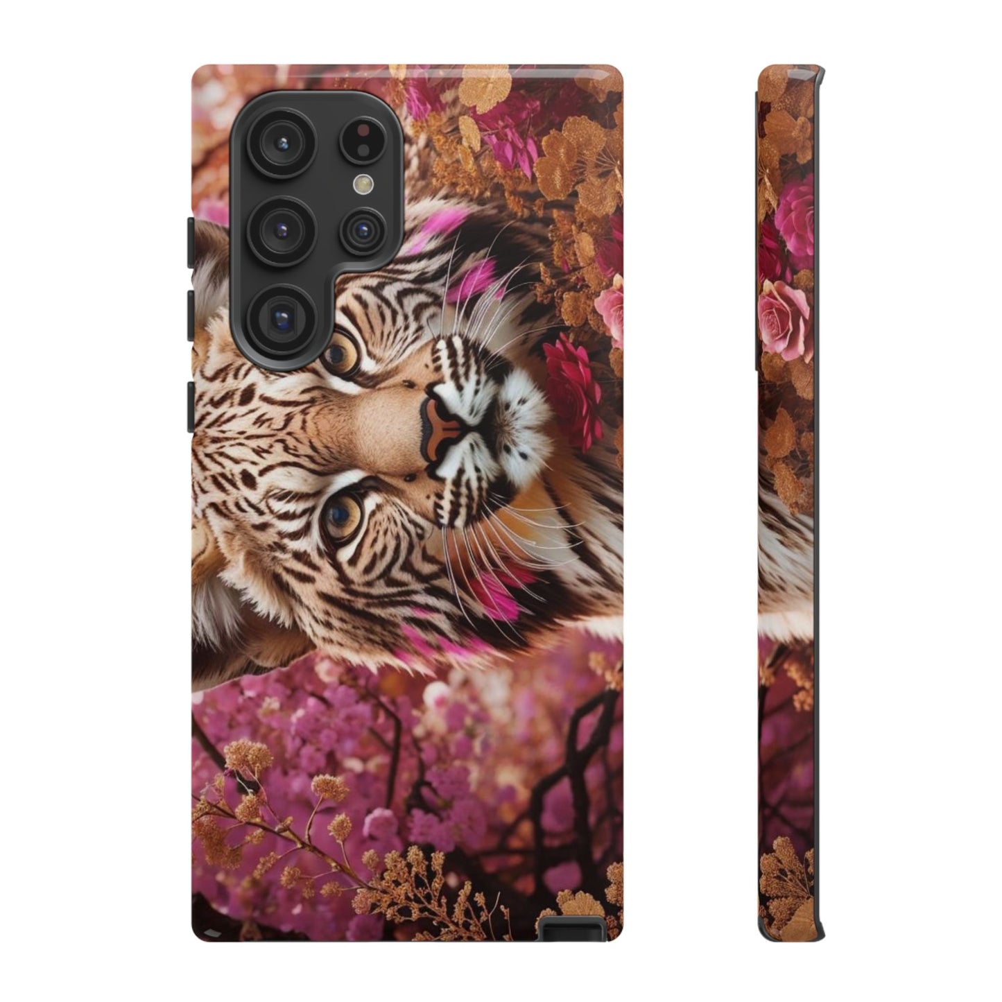 Iphone and Samsung Galaxy Tiger Garden Tough Cases