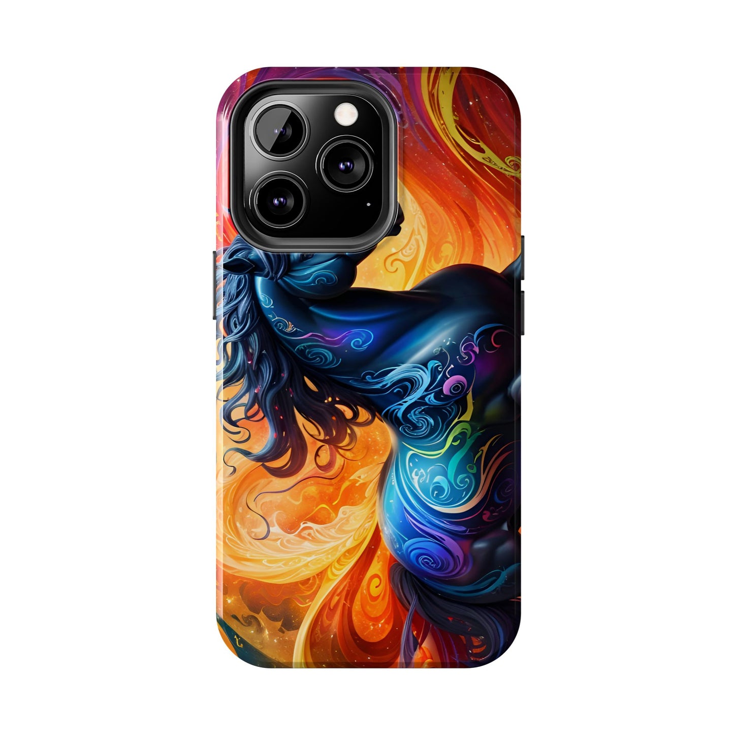 RainBow Horse Tough iPhone Case