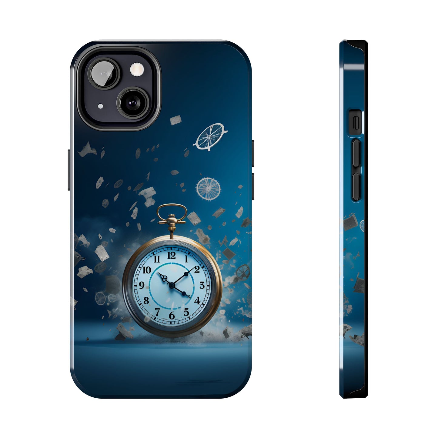 Clock Dust iPhone Tough Phone Cases