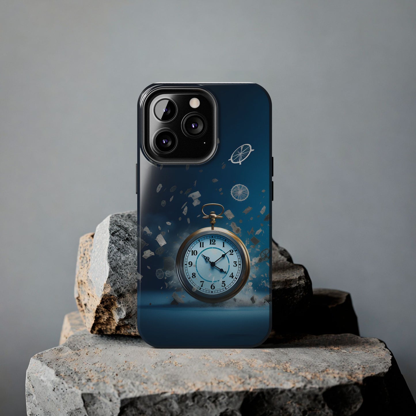 Clock Dust iPhone Tough Phone Cases