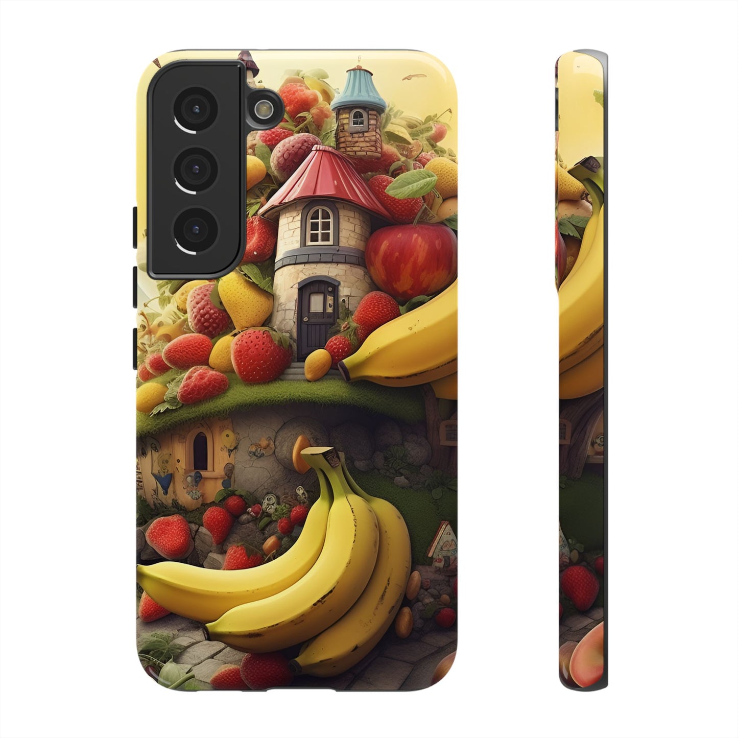 Samsung Galaxy Fruit House Tough Phone Case