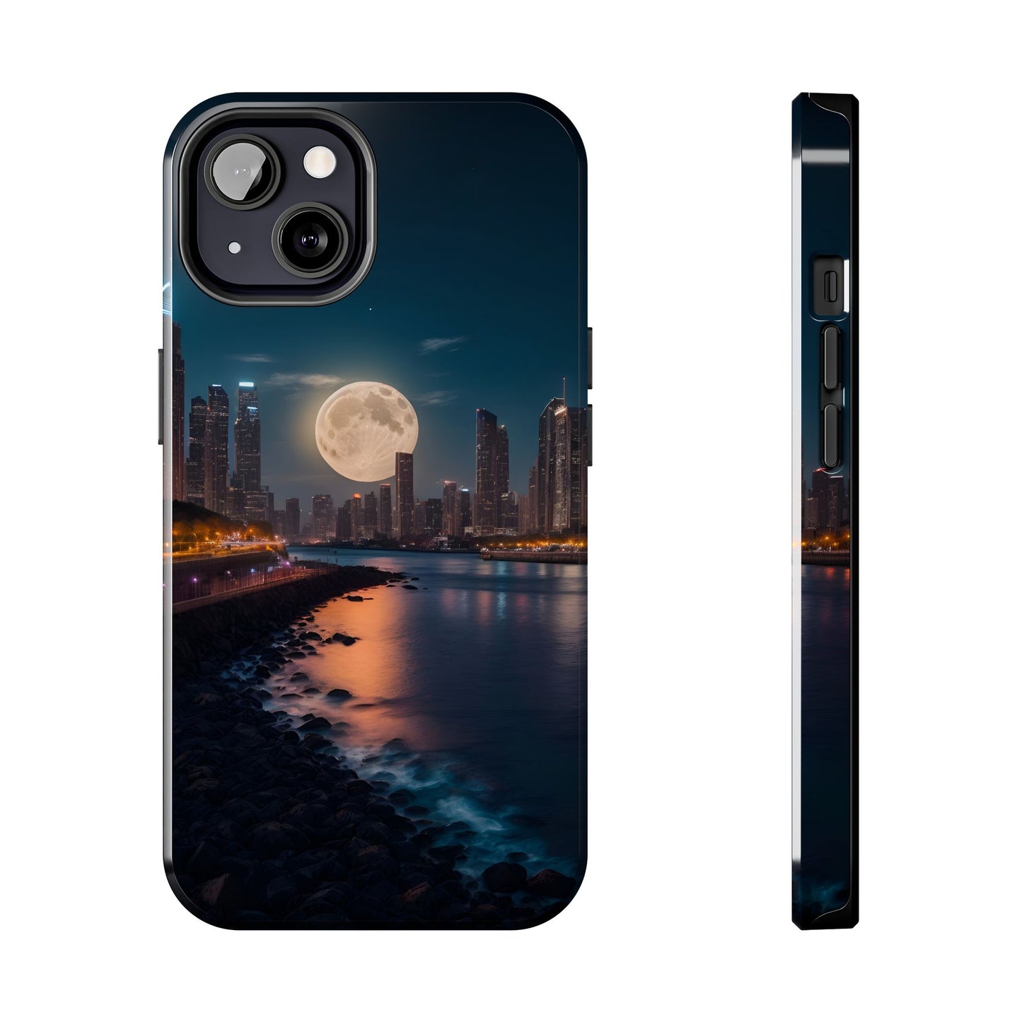 Moon City Tough iPhone Cases