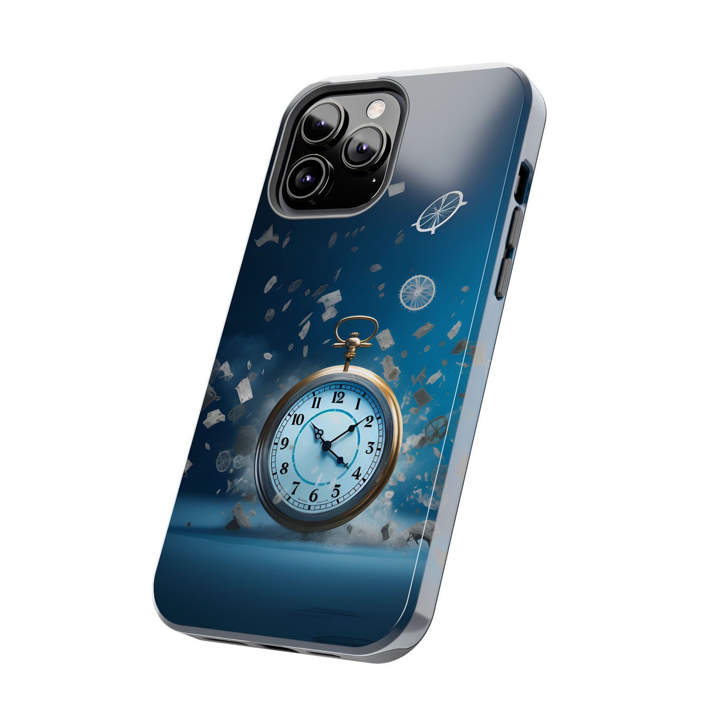 Clock Dust iPhone Tough Phone Cases