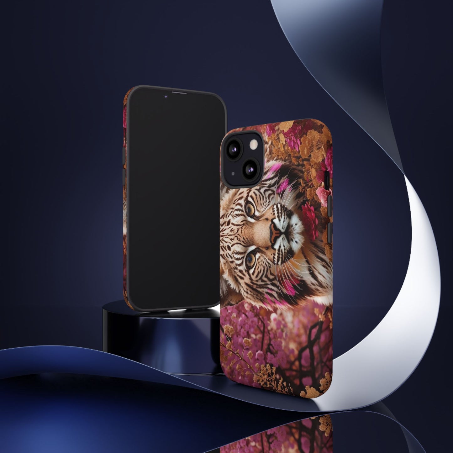 Iphone and Samsung Galaxy Tiger Garden Tough Cases