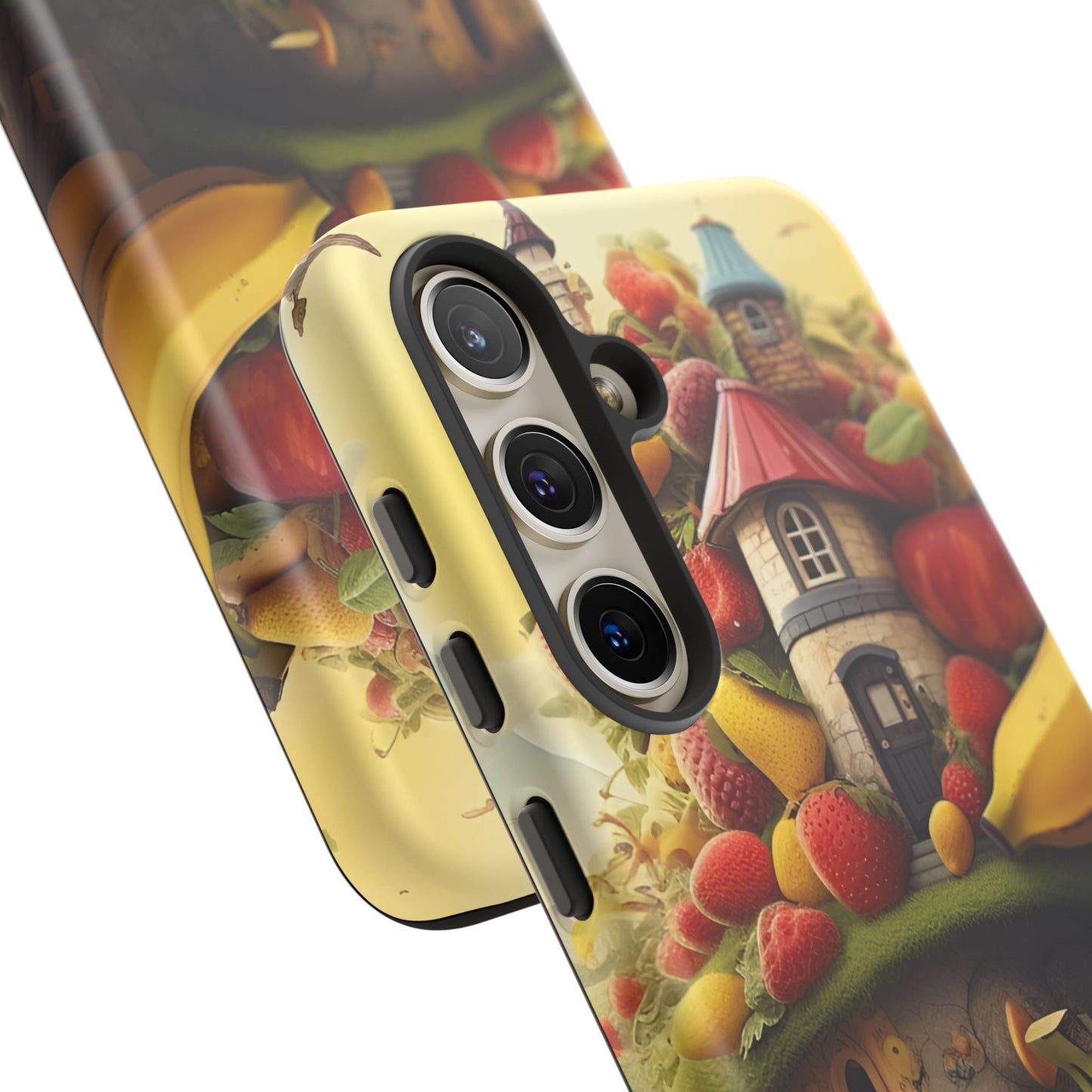 Samsung Galaxy Fruit House Tough Phone Case