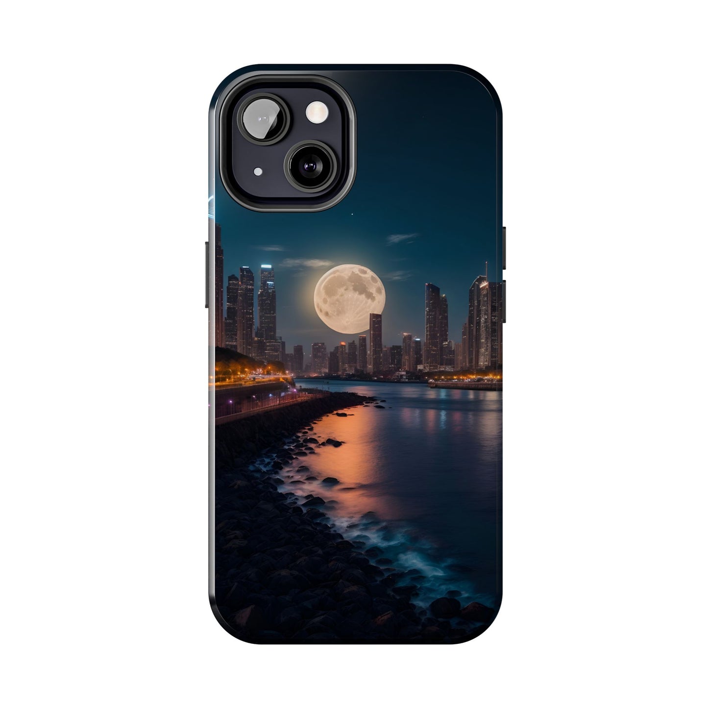 Moon City Tough iPhone Cases