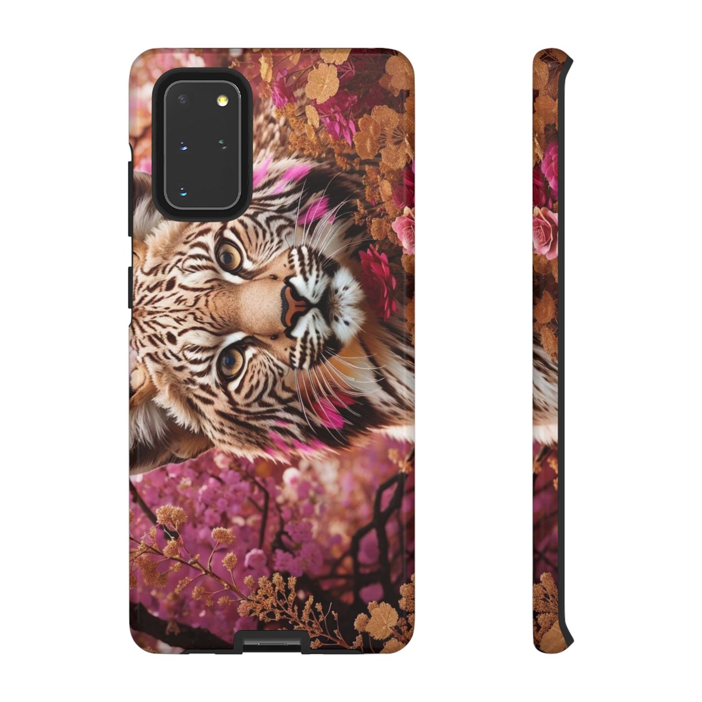 Iphone and Samsung Galaxy Tiger Garden Tough Cases