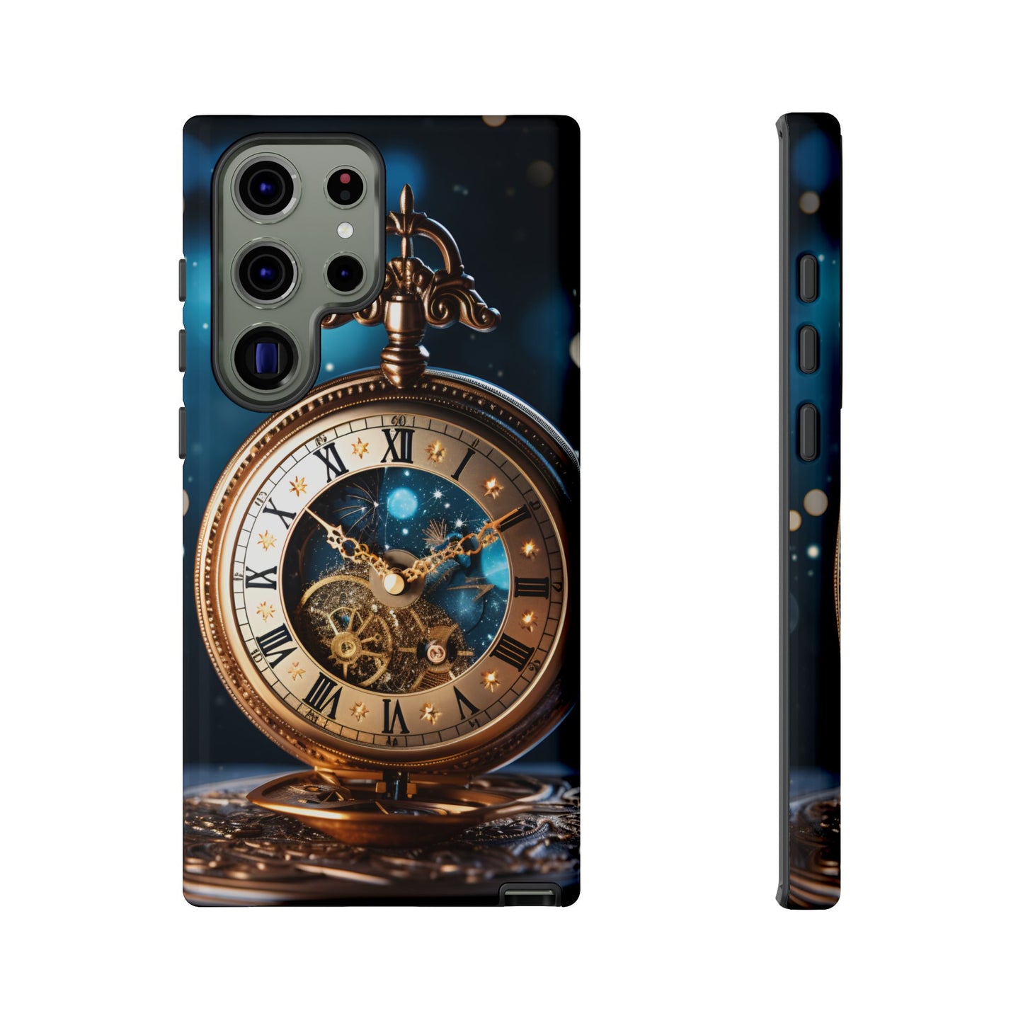 Sumsang Galaxy Clock Dust Tough Phone Cases