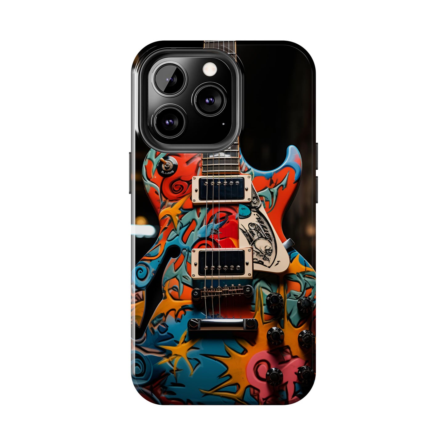 Electric Guitar Tough iPhone Cases