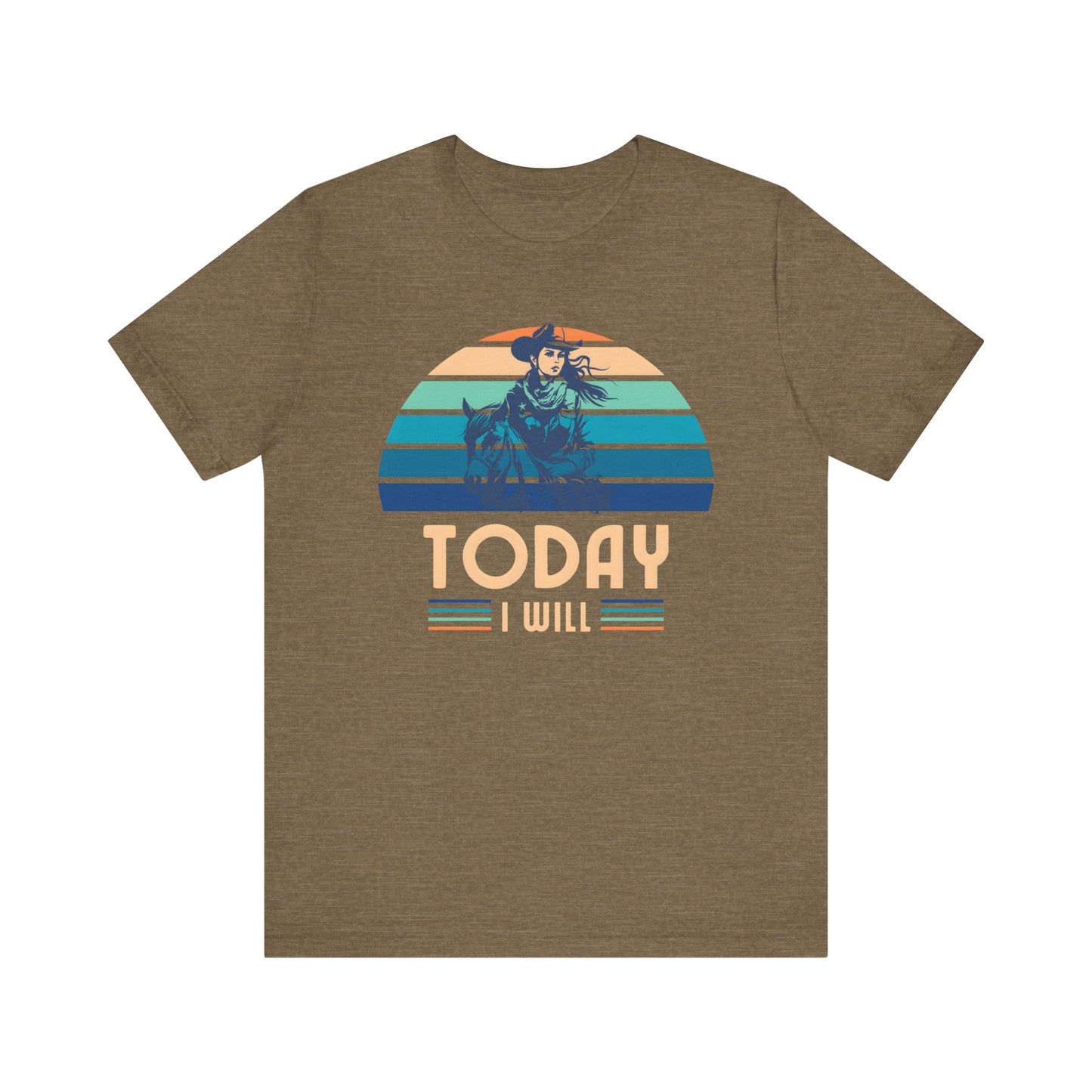 Today I Will Mothers Day T-shirt BELLA CANVAS Short Sleeve Tee