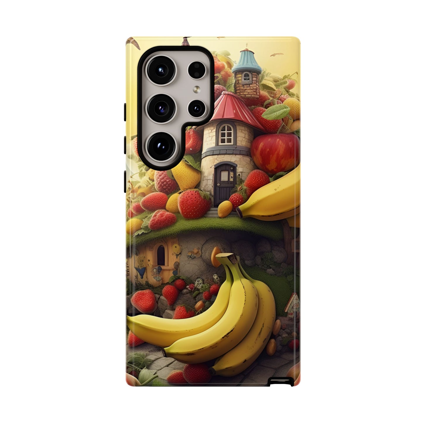 Samsung Galaxy Fruit House Tough Phone Case