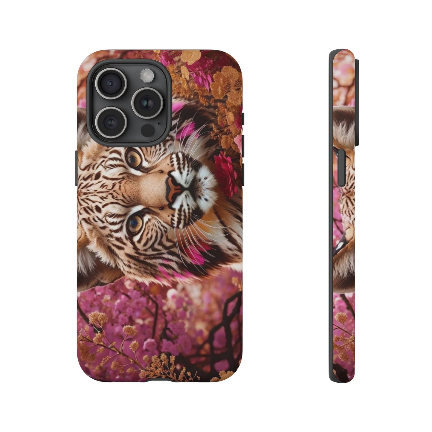 Iphone and Samsung Galaxy Tiger Garden Tough Cases