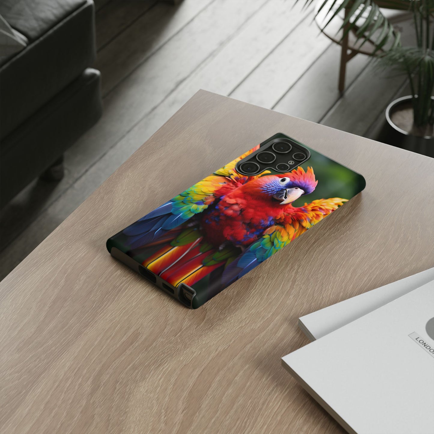 Parrot Samsung Galaxy Tough Phone Case