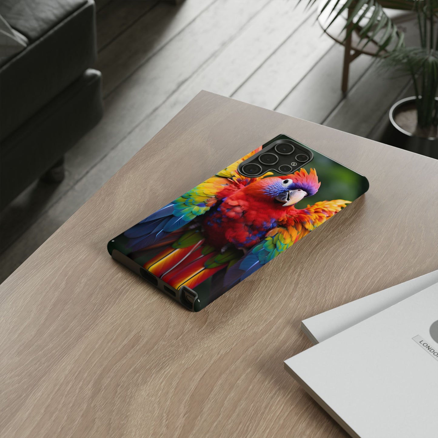 Parrot Samsung Galaxy Tough Phone Case