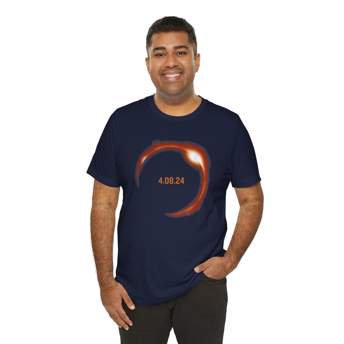 Solar Eclipse 4.08.24 Commemorative Unisex T-Shirt