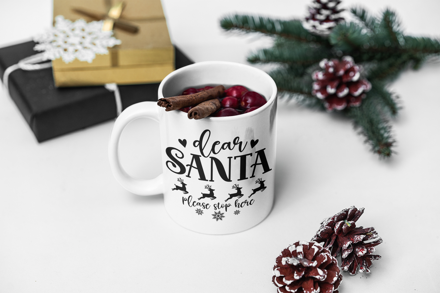 Dear Santa Christmas 11ozCoffee Mug, Christmas Gift Mug, Christmas Coffee Mug