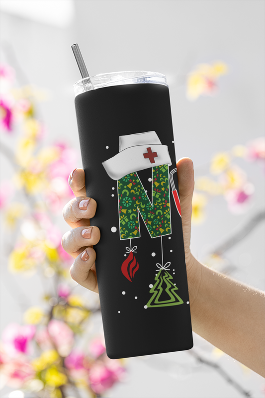 Nurse Christmas  20oz Tumbler