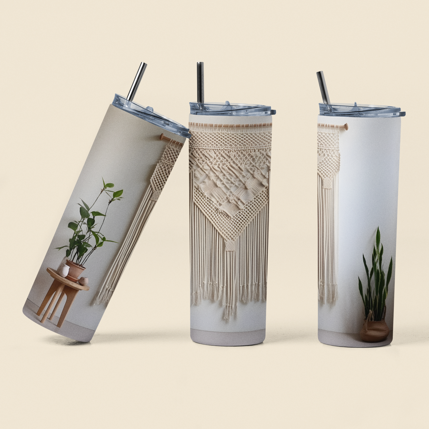 Macrame Wall Hanging 20oz Tumbler